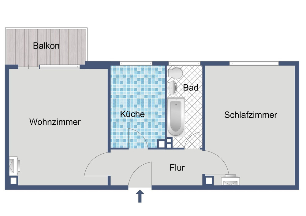 Grundriss mitte