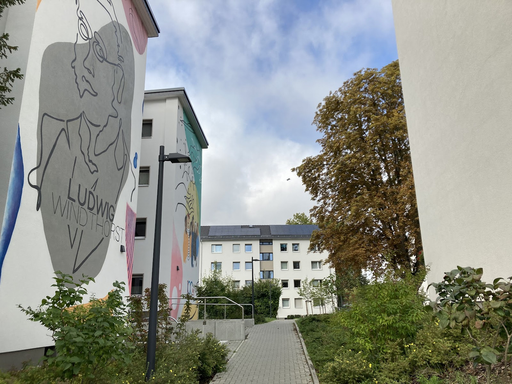 Häuser Ansicht