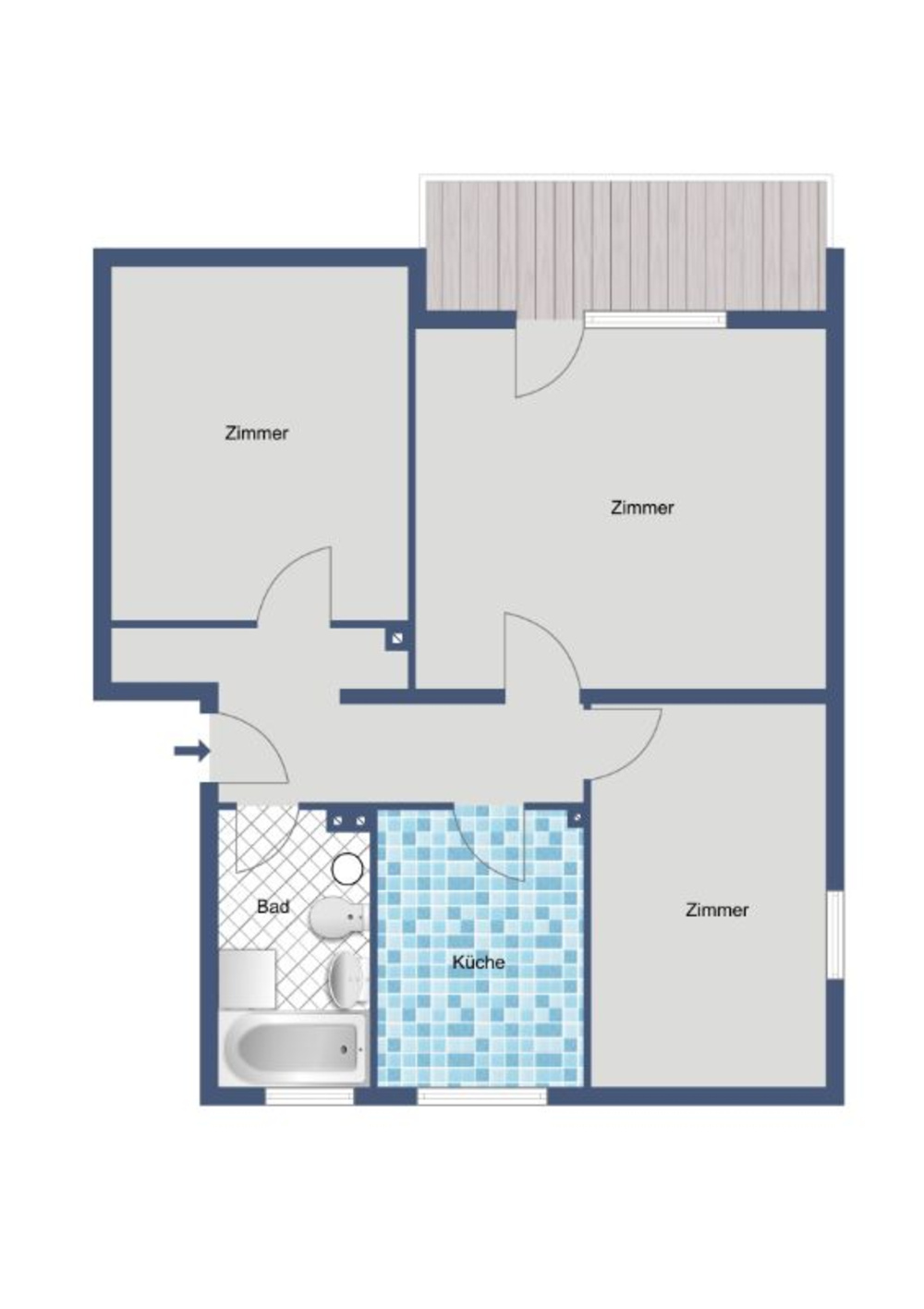 Grundriss rechts H23