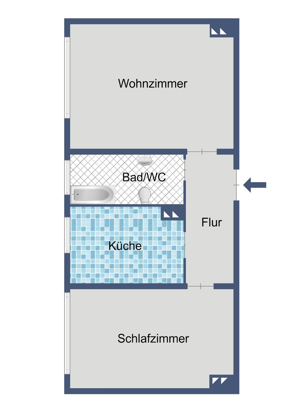 Grundriss mitte
