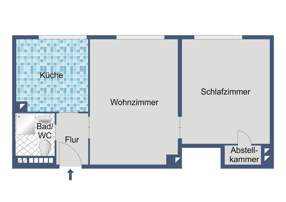 Grundriss mitte