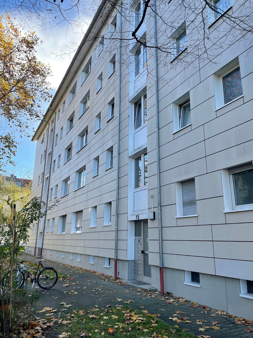 2-Zimmer-Erdgeschosswohnung mit Balkon und Keller