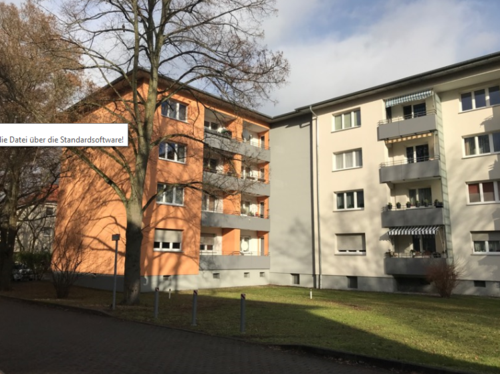Praktisch geschnittene 4-Zimmer-Wohnung mit Balkon in Frankfurt - Preungesheim