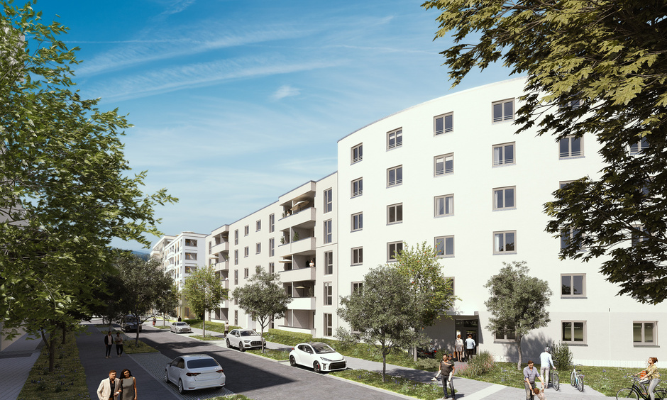 Visualisierung Schönhof-Viertel Ost