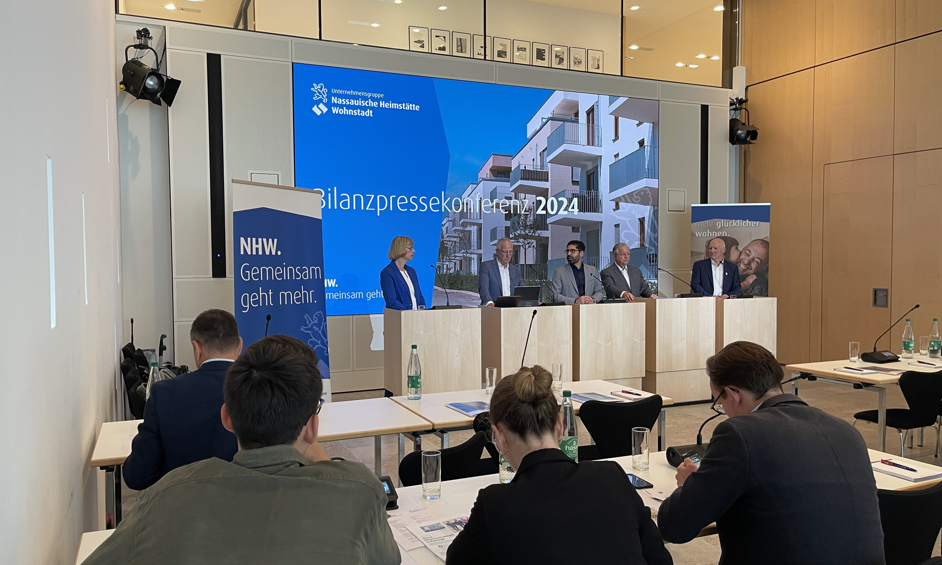 NHW-Bilanzpressekonferenz 2024 im Hessischen Landtag in Wiesbaden. Foto: NHW