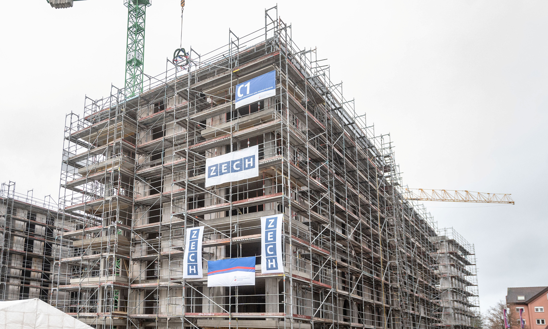 Richtfest für das Baufeld C1 Foto:NHW/Strohfeldt