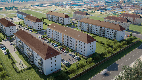 Moderne 3 Zimmer Wohnung mit Balkon und offener Küche in Babenhausen