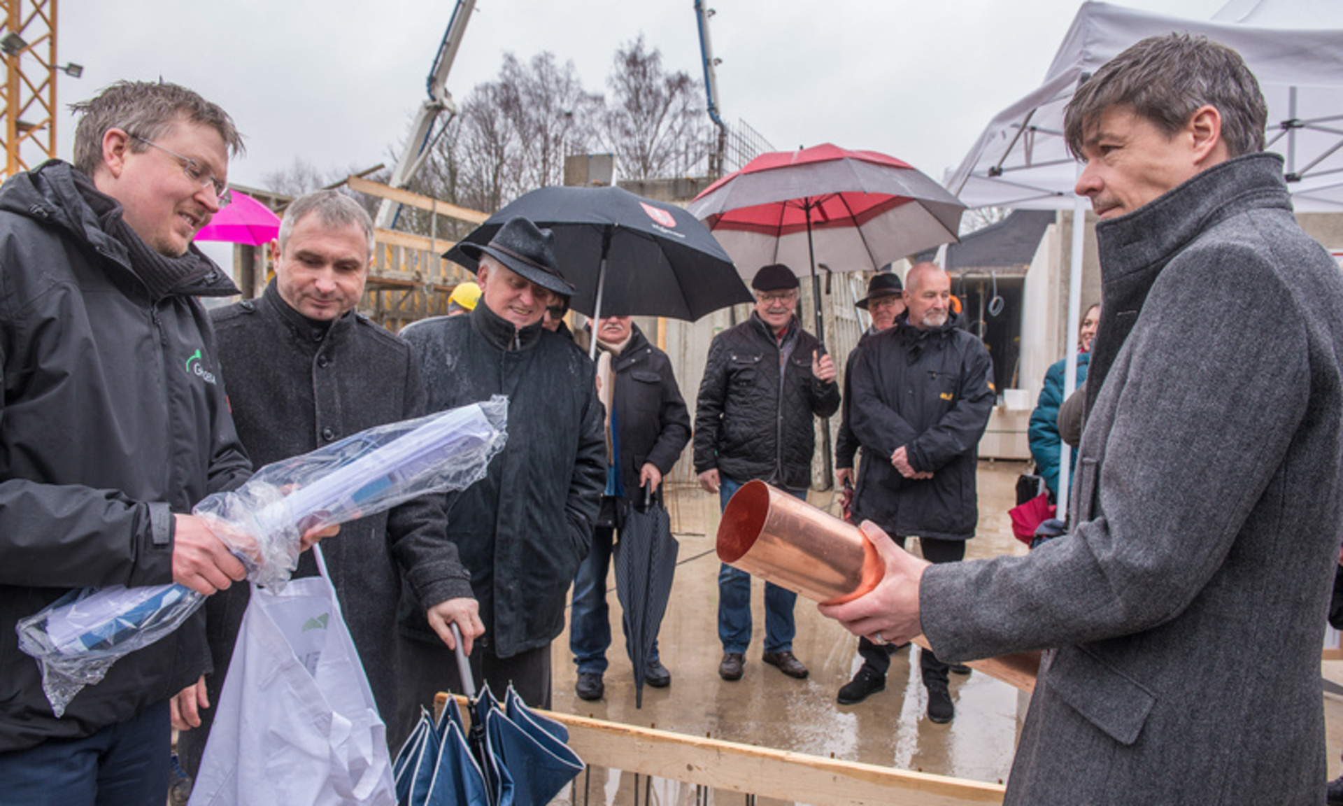 Wasserdicht verpackt