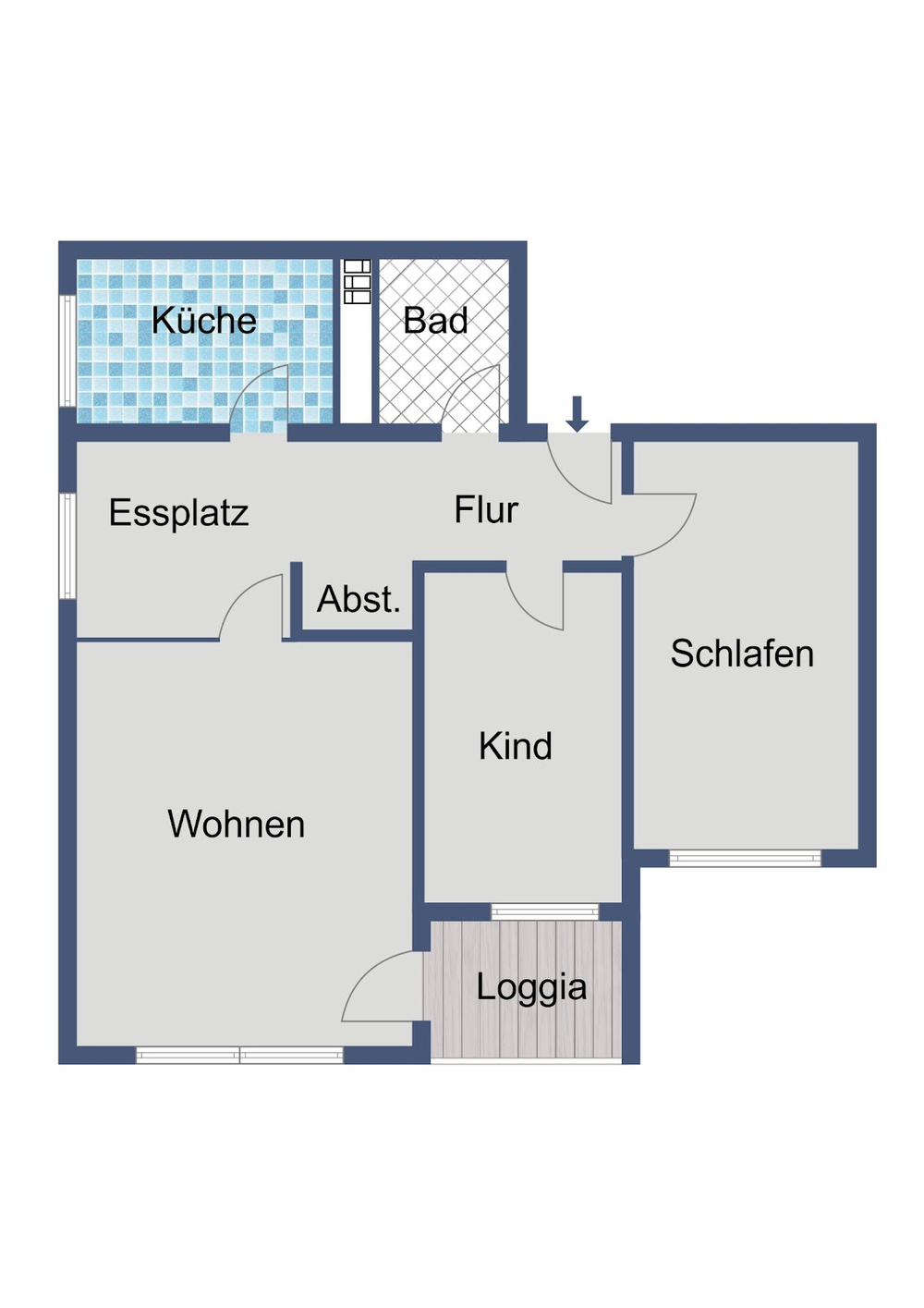 Grundriss mitte links