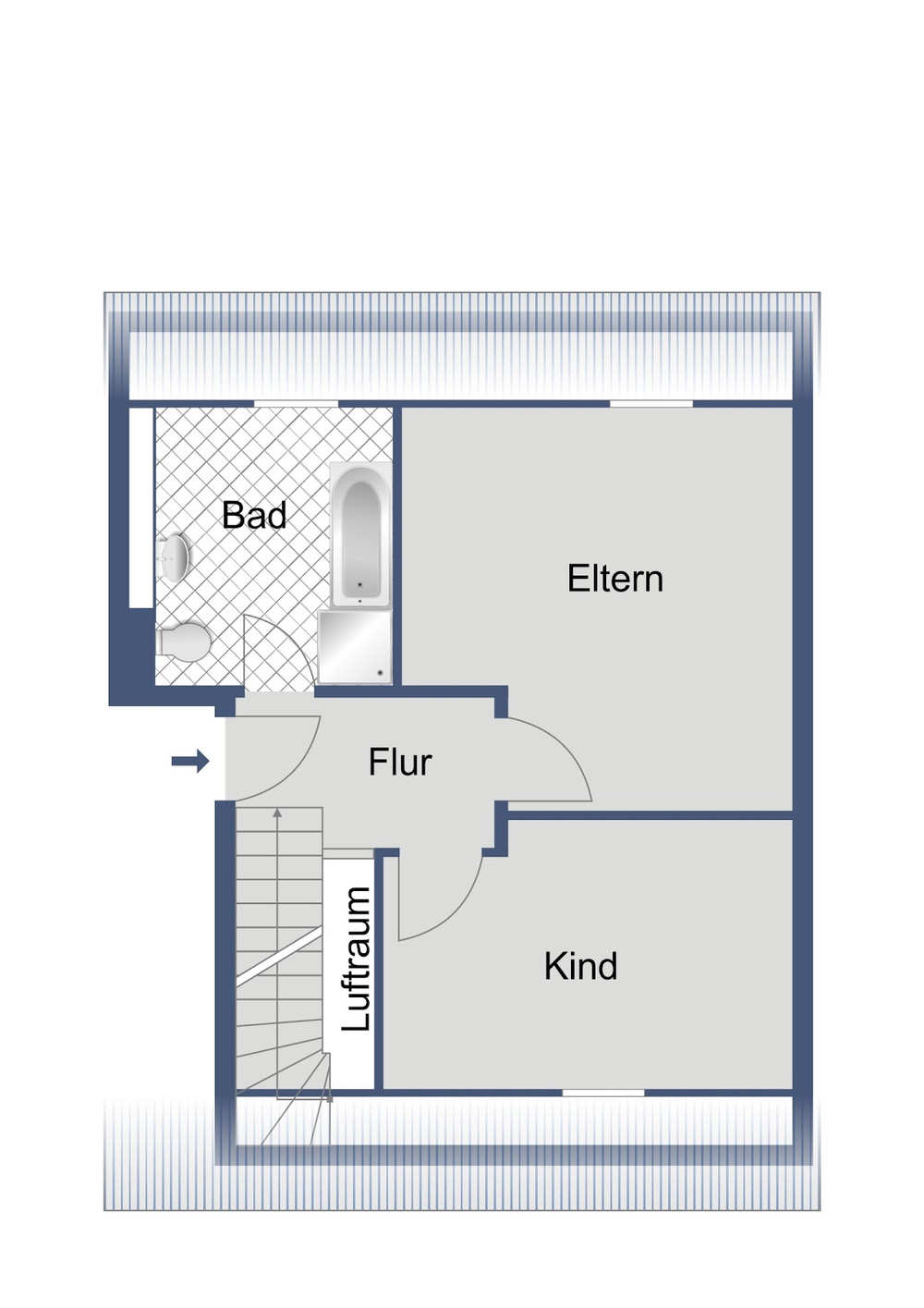 Grundriss 2. Ebene
