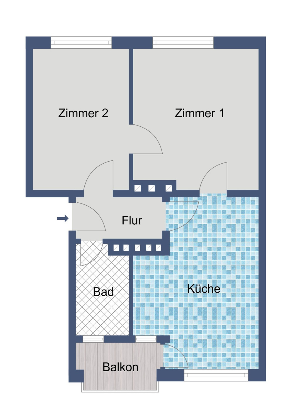 Grundriss rechts