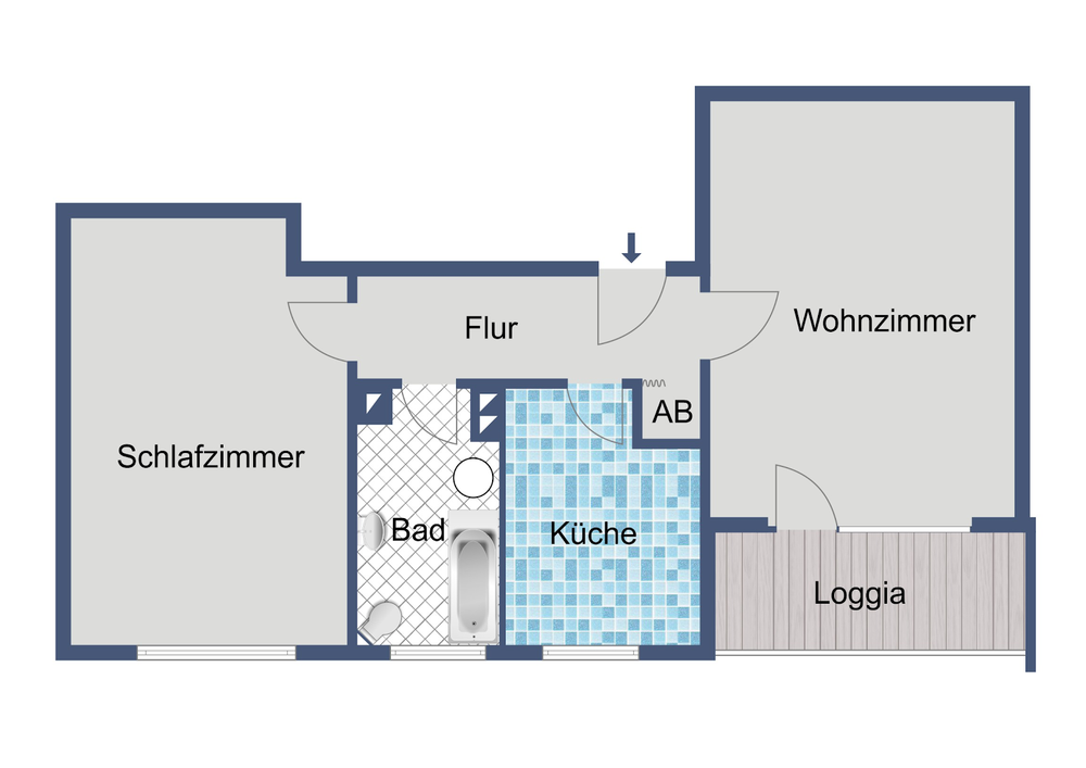 Grundriss Hugo-Kallenbach-Straße 49 mitte