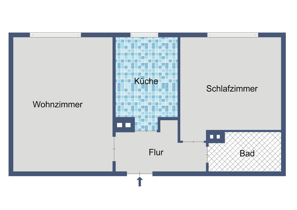 Grundriss mitte