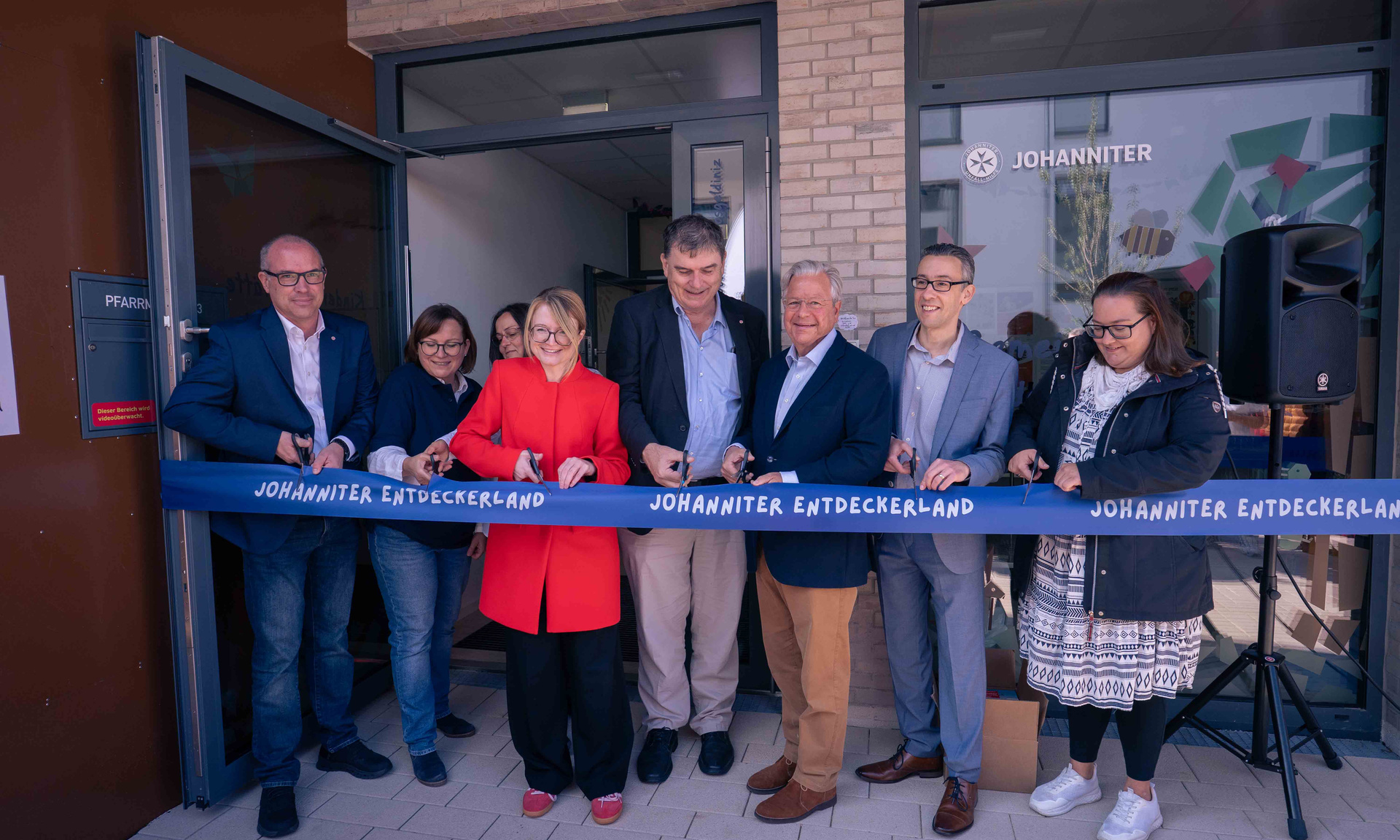 KiTA Entdeckerland im Elisabethentor ist feierlich eröffnet. Foto:NHW/Johanniter