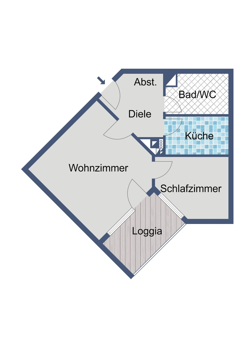 Grundriss mitte
