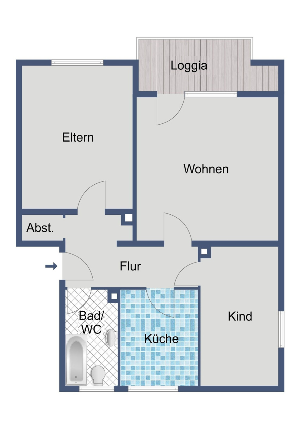 Grundriss rechts