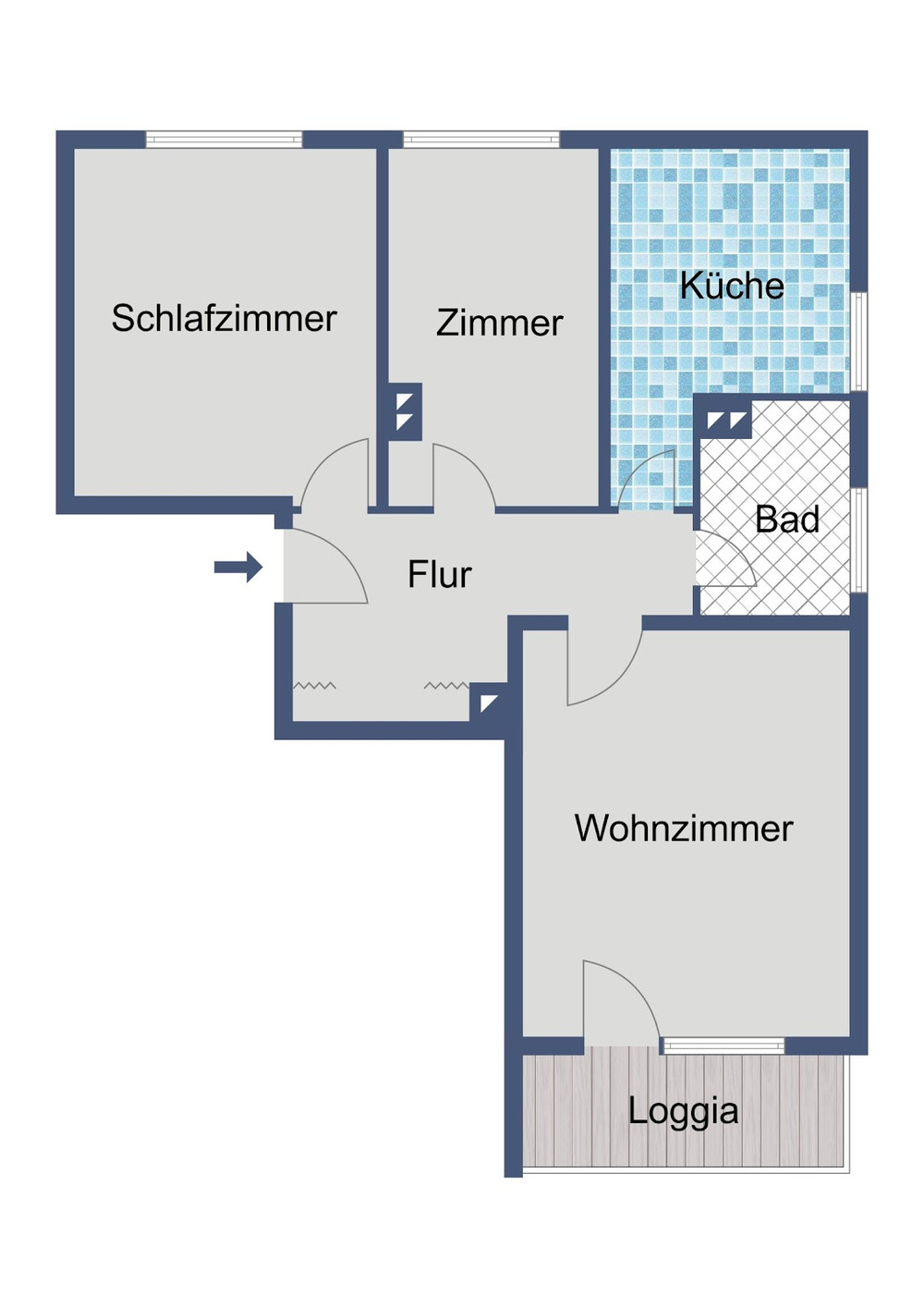 Grundriss rechts