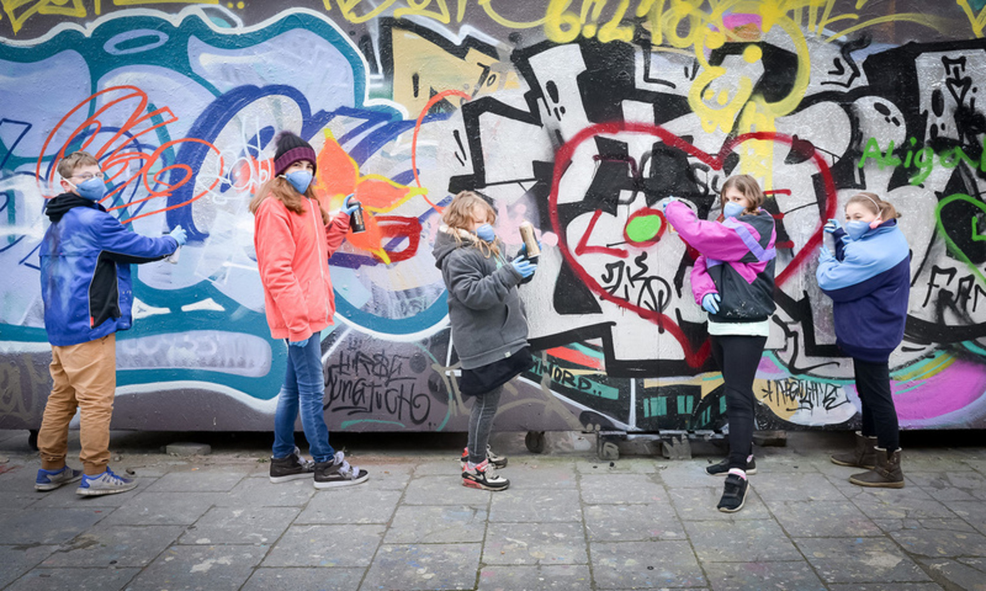 Kreativ an der Spraydose