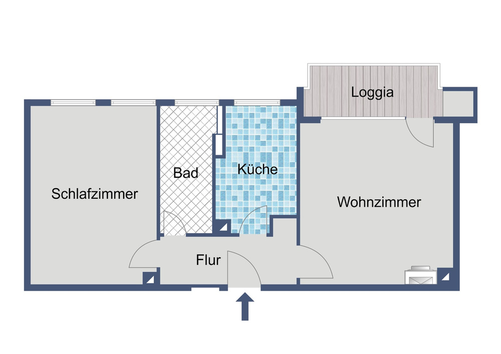 Grundriss mitte