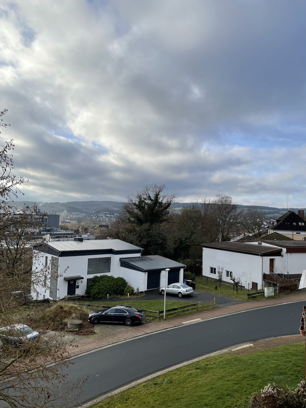 Ausblick Balkon