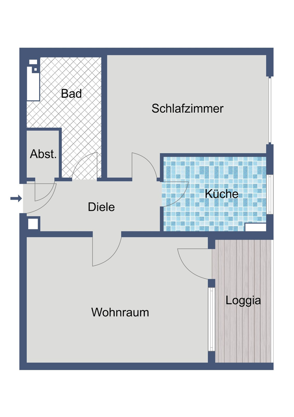 Grundriss mitte
