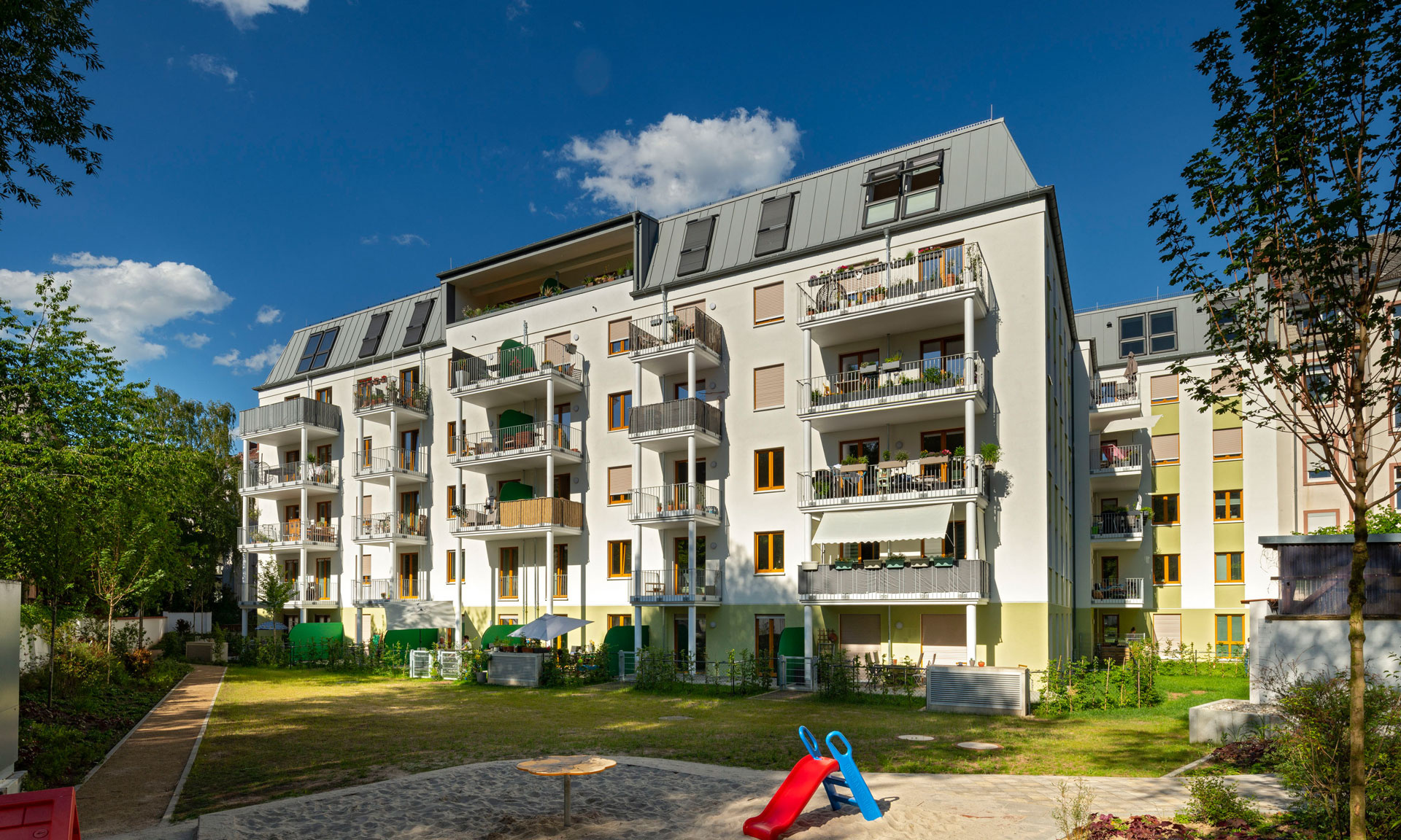 Bei der Ausgestaltung der Räumlichkeiten für die Wohngemeinschafft arbeitet die NHW eng mit der Lebenshilfe Frankfurt zusammen. Foto: Barbara Staubach