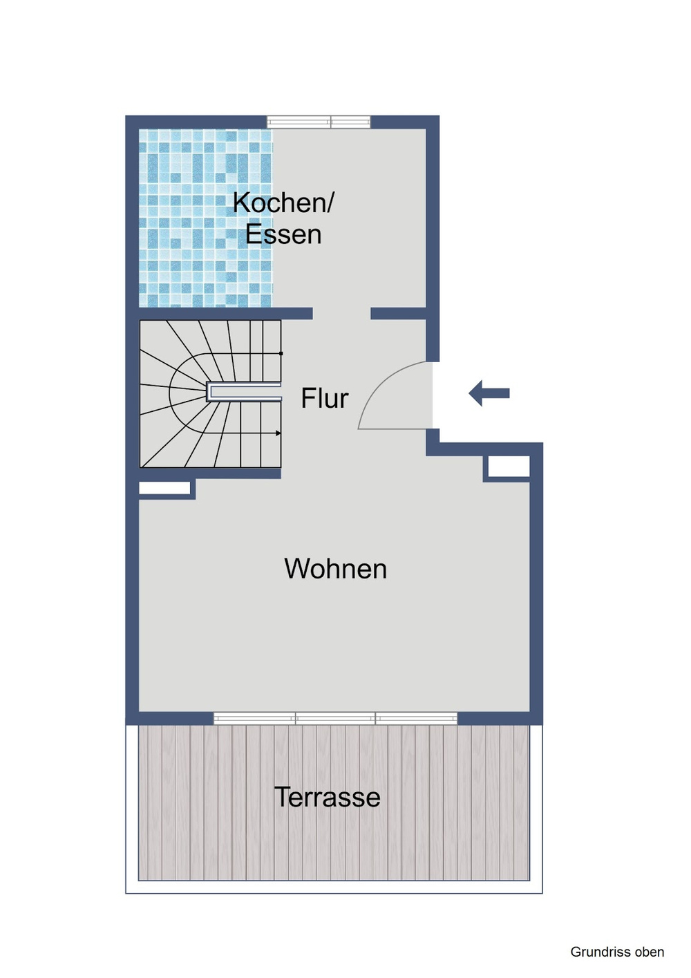 Grundriss Oben