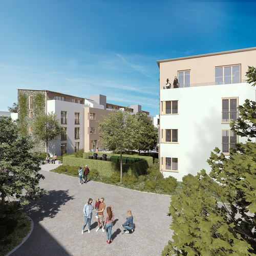 FairMieten/Mittelstandsprogramm: Neubau am Riedbogen – Bergen-Enkheim - Typ 2-D1