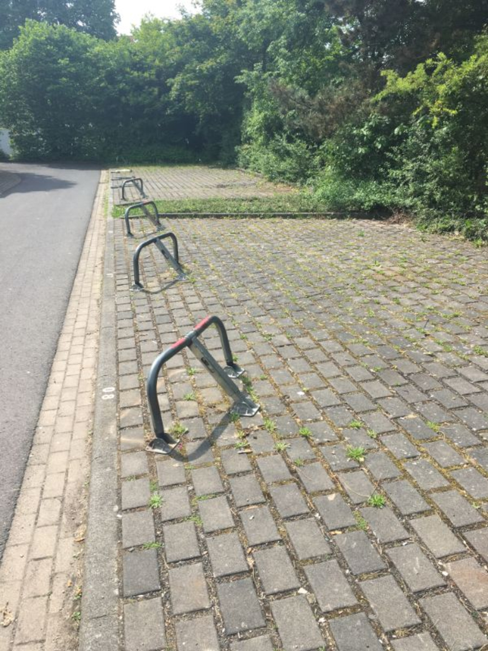 Ansicht Stellplätze