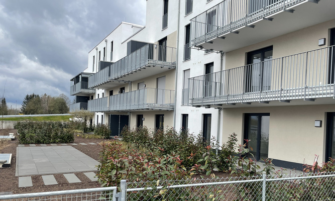 Neubau AntoniaGärten Foto: NHW