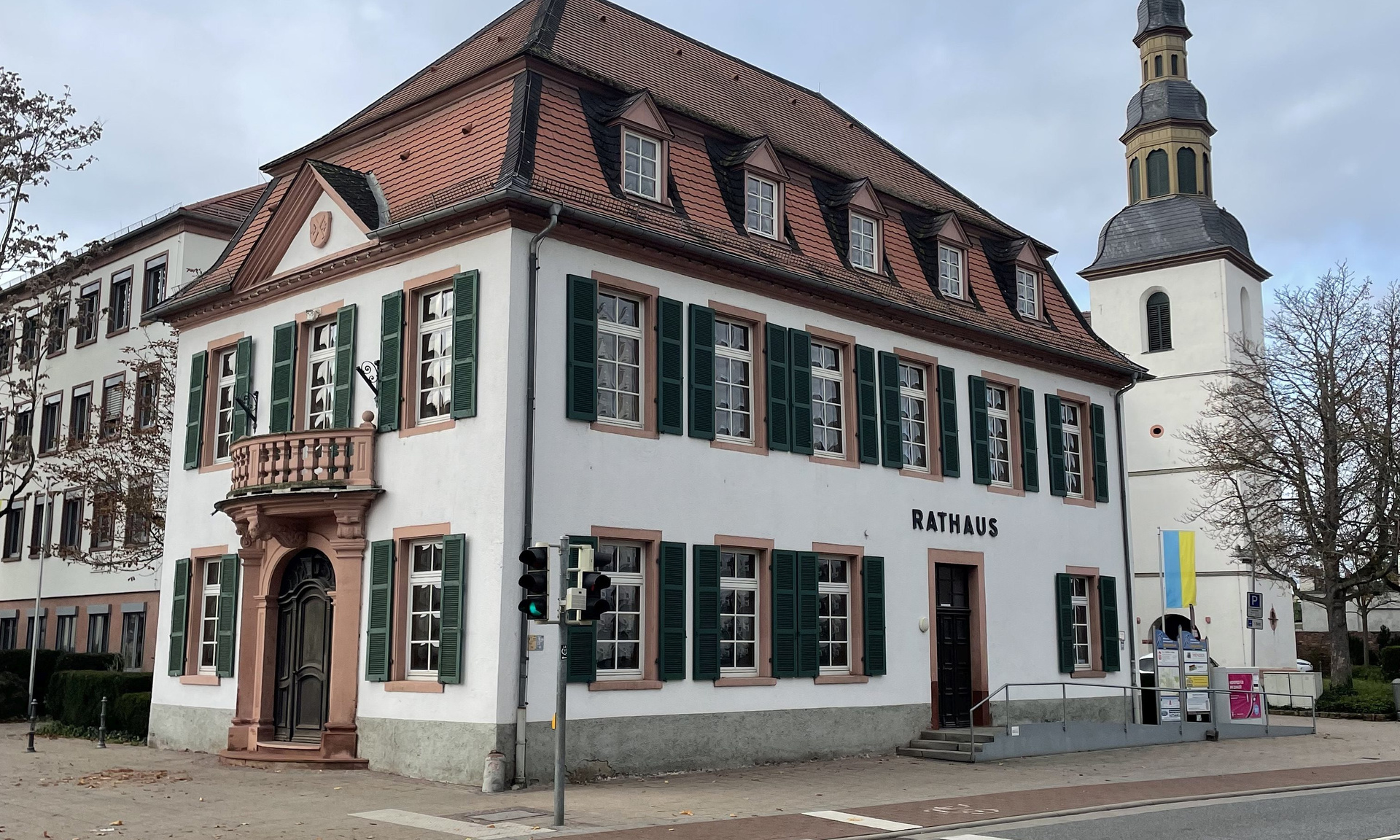 Das alte Rathaus von Lampertheim