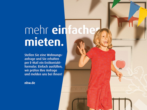 Optimal für Paare! 2-Zimmer-Wohnung mit Balkon für Sie!