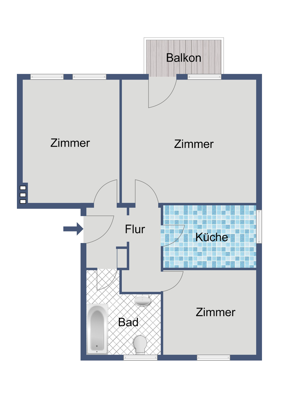 Grundriss rechts