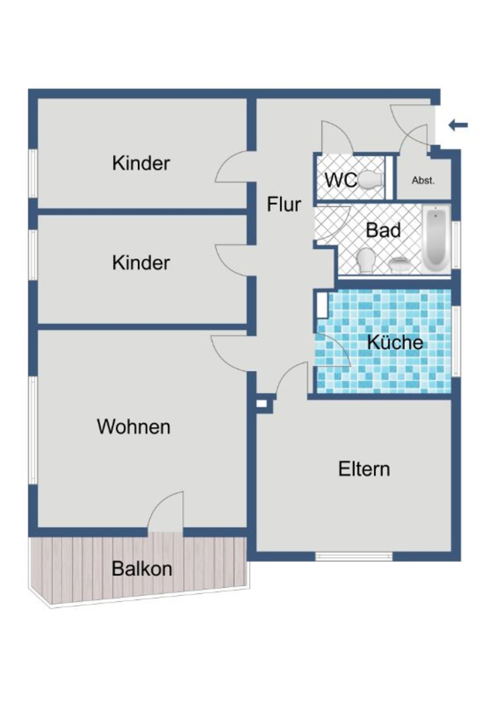Wohnung Nr.2