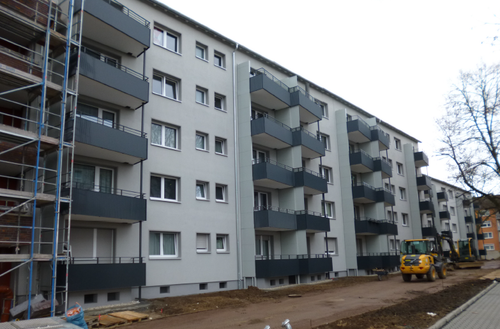 Komfortable Erdgeschosswohnung mit Balkon!