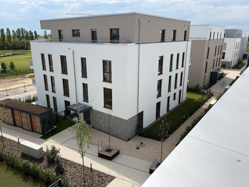 Modern & barrierefrei: 3-Zimmer-Neubauwohnung mit sonnigem Balkon