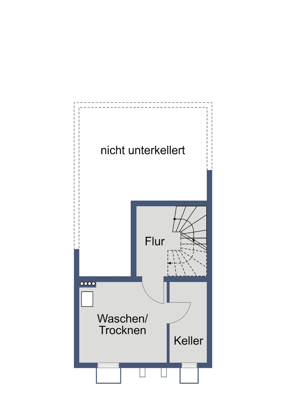 Grundriss Keller