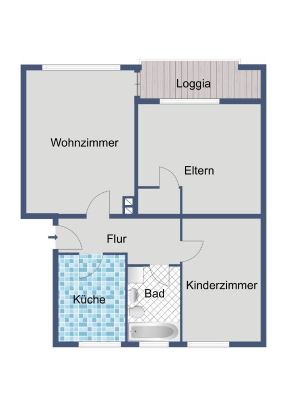 Grundriss rechts