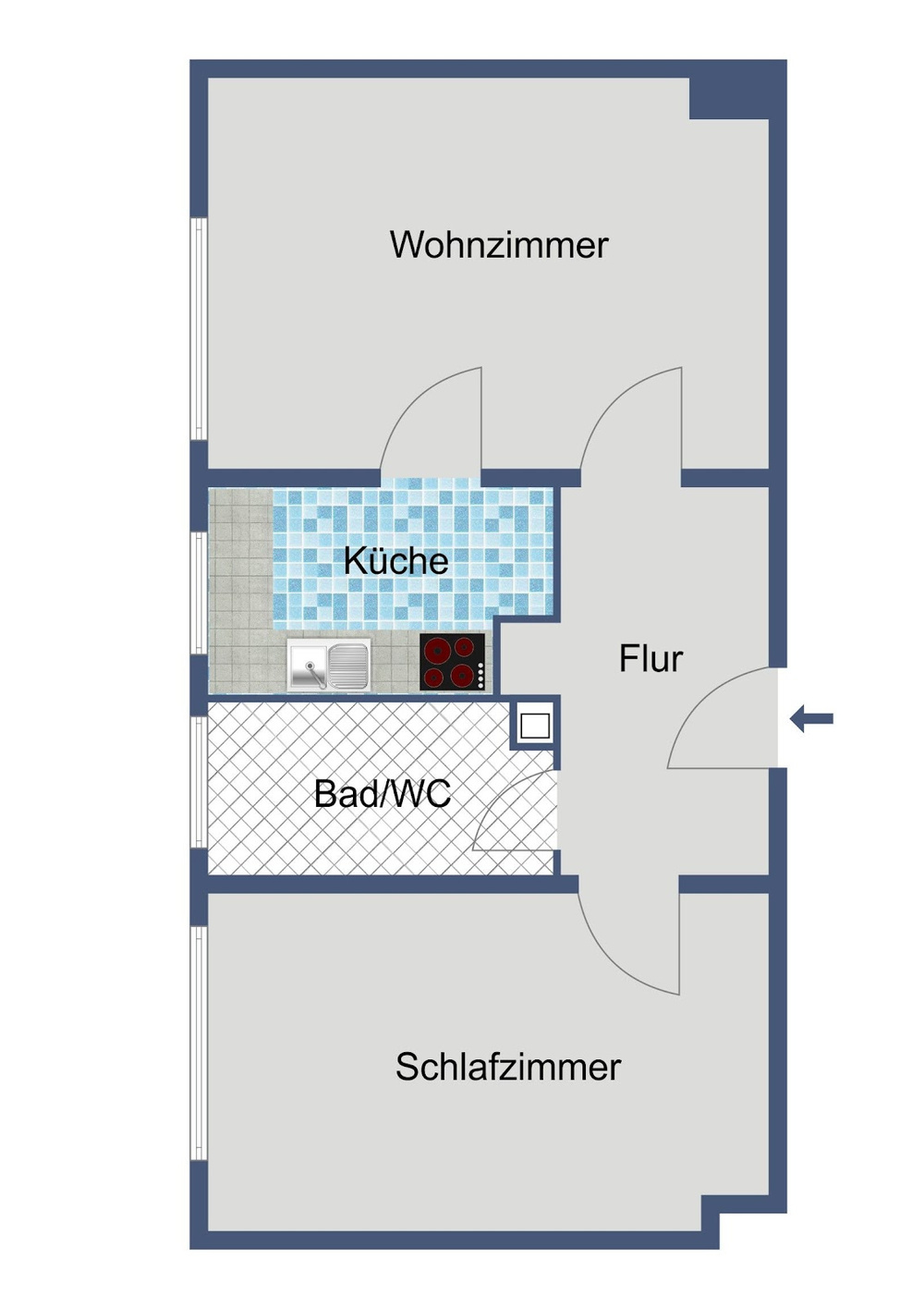 Grundriss mitte