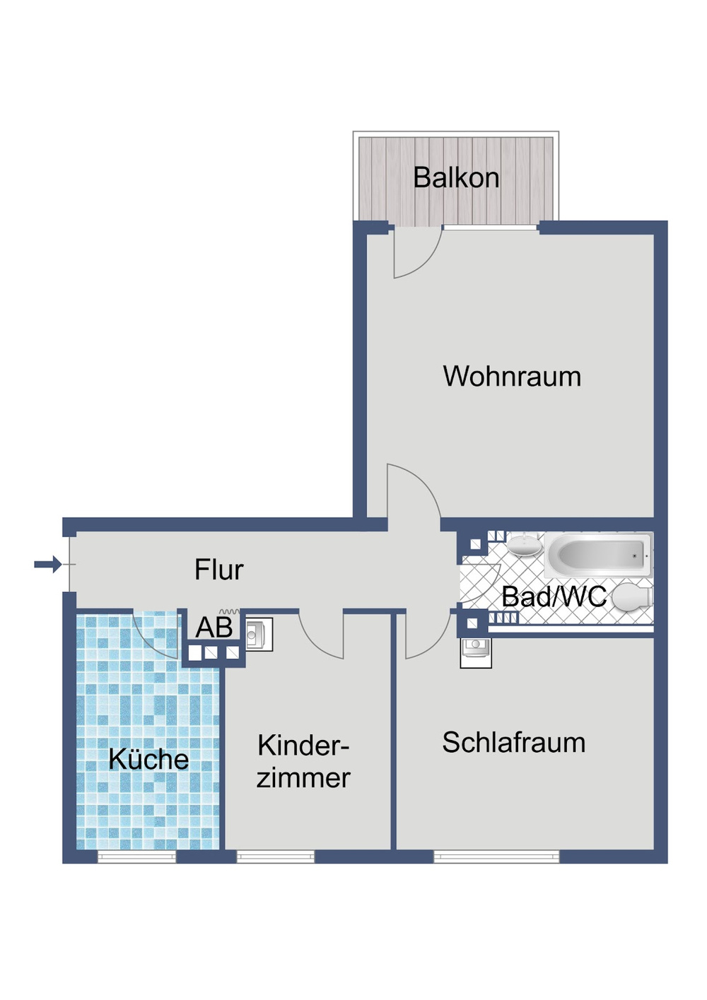 Grundriss rechts