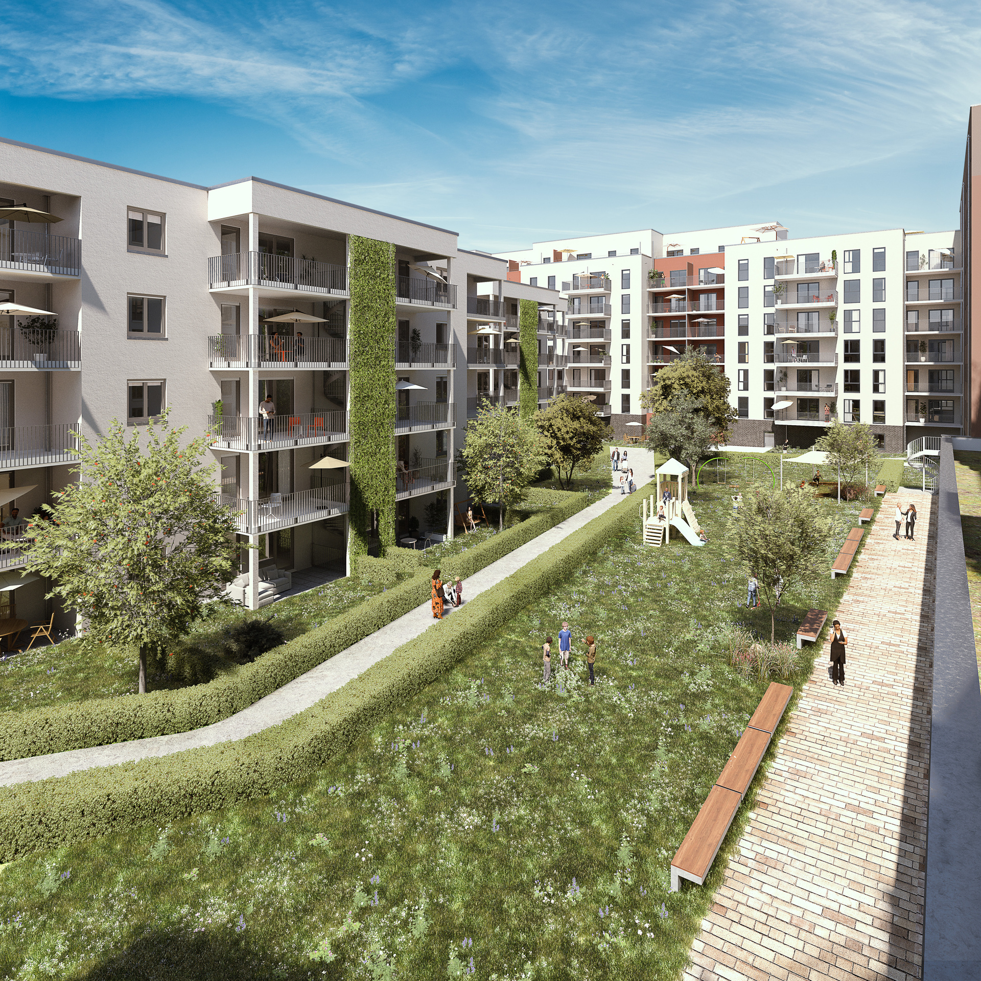 Visualisierung Schönhof-Viertel Ost