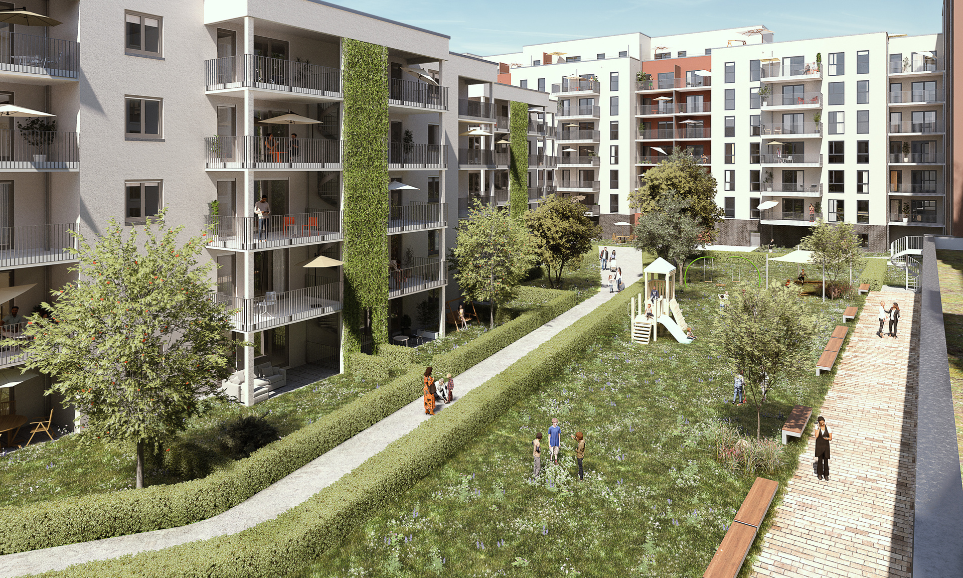 Visualisierung Schönhof-Viertel Ost