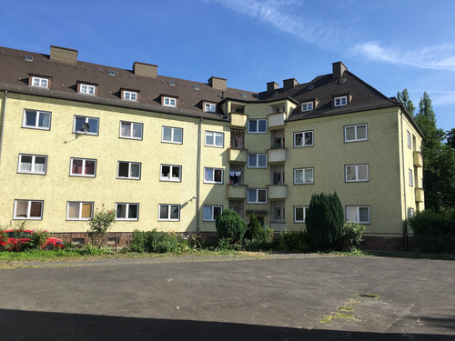 Erdgeschosswohnung in Kassel-Bettenhausen: 2 Zimmer mit Balkon und Keller