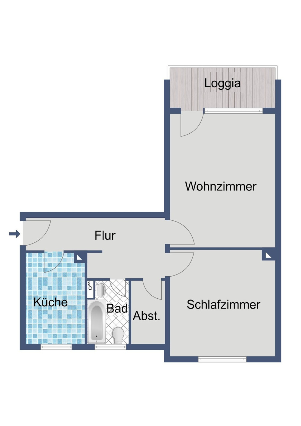 Grundriss rechts