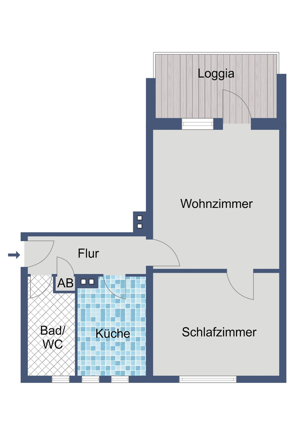 Grundriss rechts