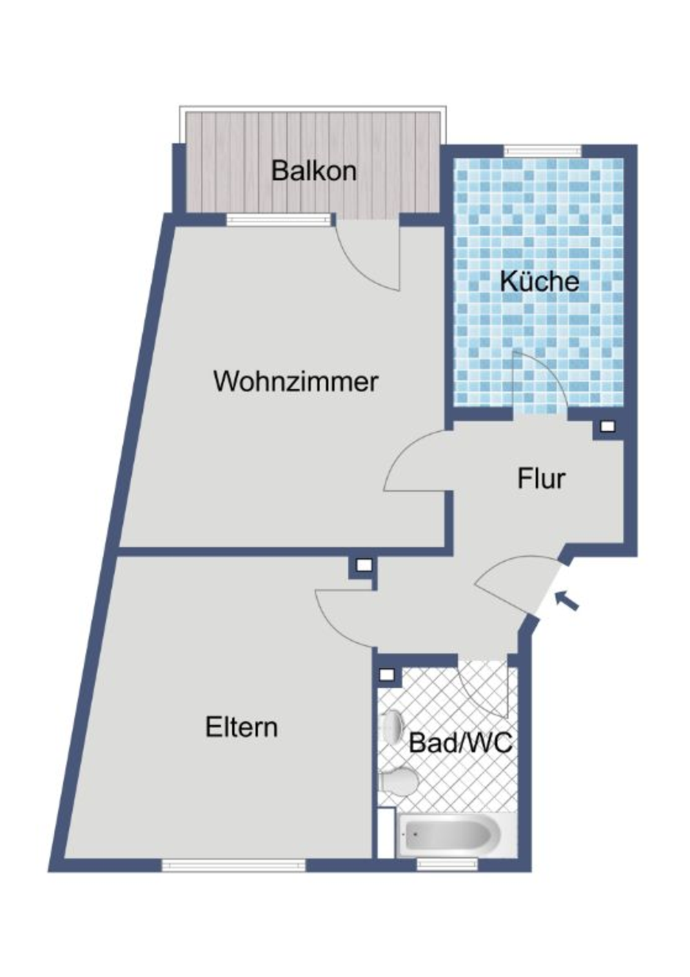 Grundriss_Haus 14, 2. OG links