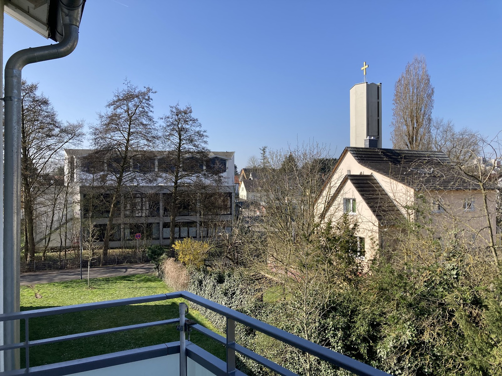 Ausblick Balkon Süd