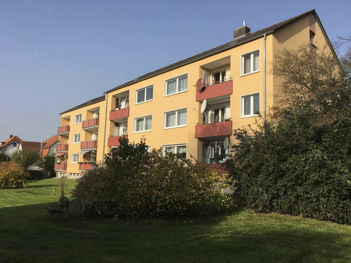 *WBS erforderlich* Praktische 3-Zimmer-Erdgeschosswohnung mit Balkon
