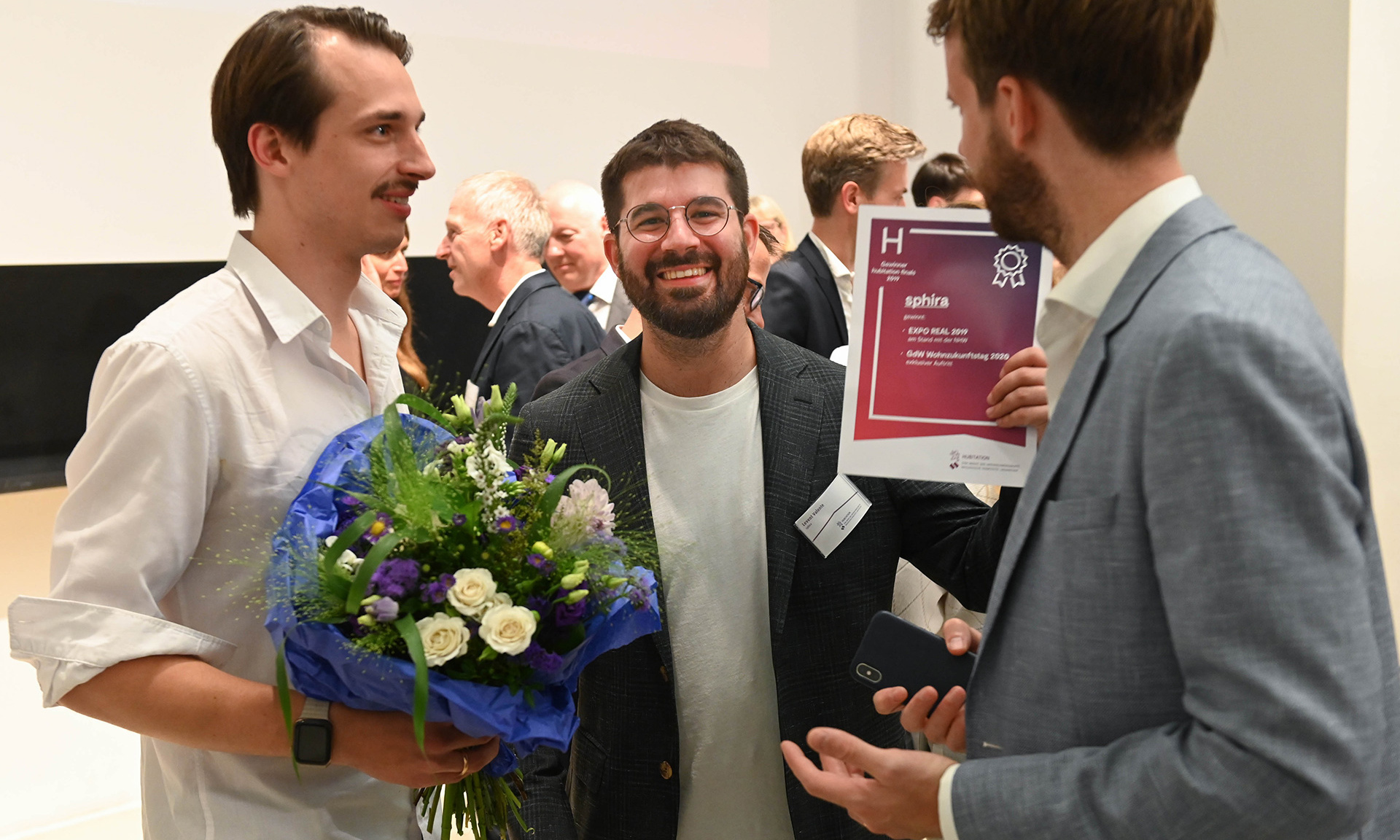 Robin Huse und Levent Valente von Sphira