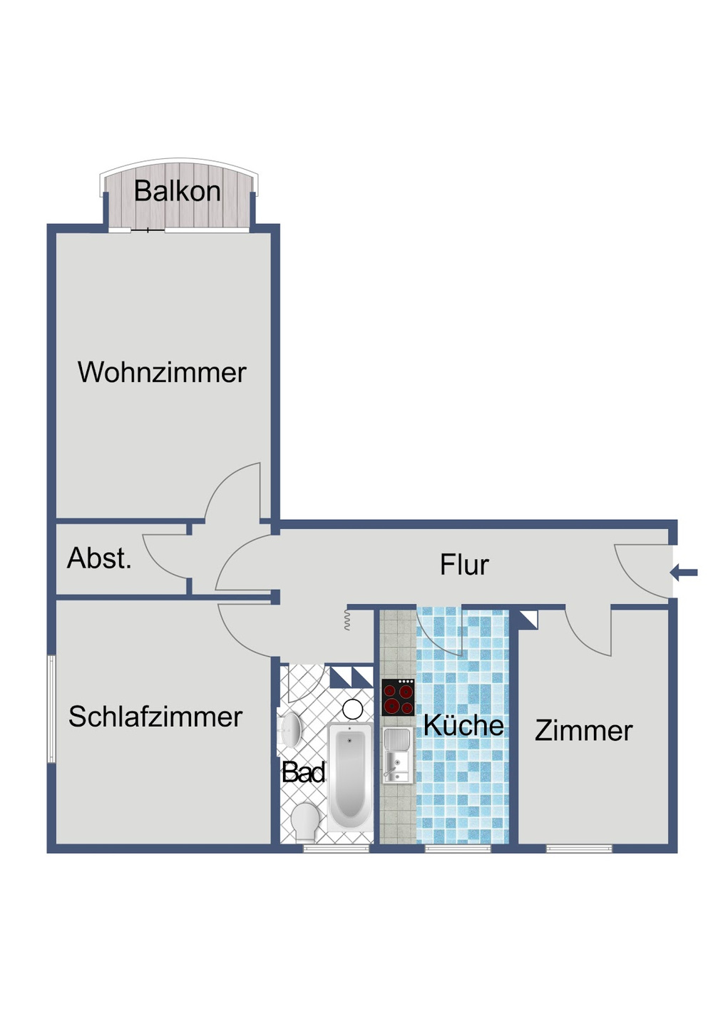Grundriss rechts